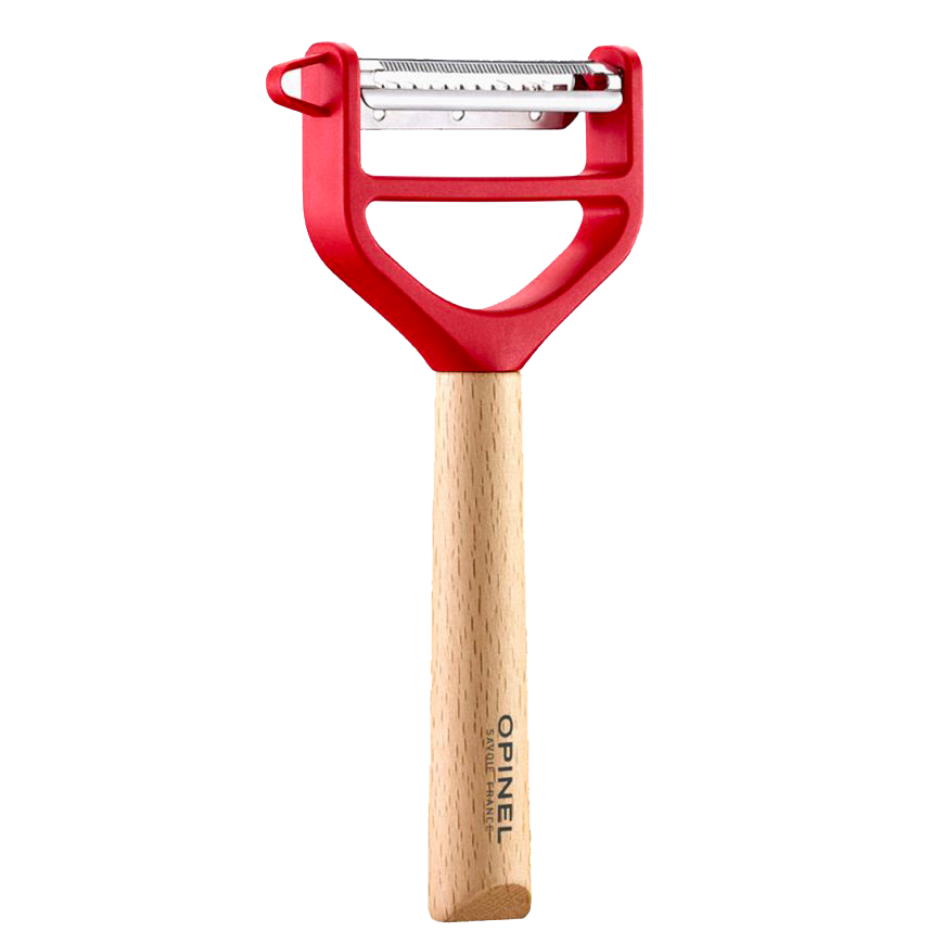 Pelador Opinel T Duo rojo
