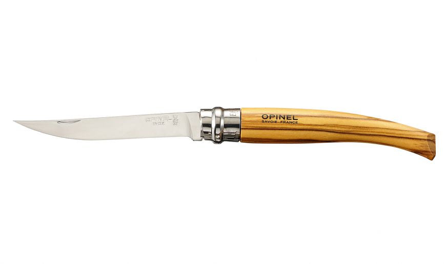 Cuchillo Opinel N°10 Slim mango de olivo