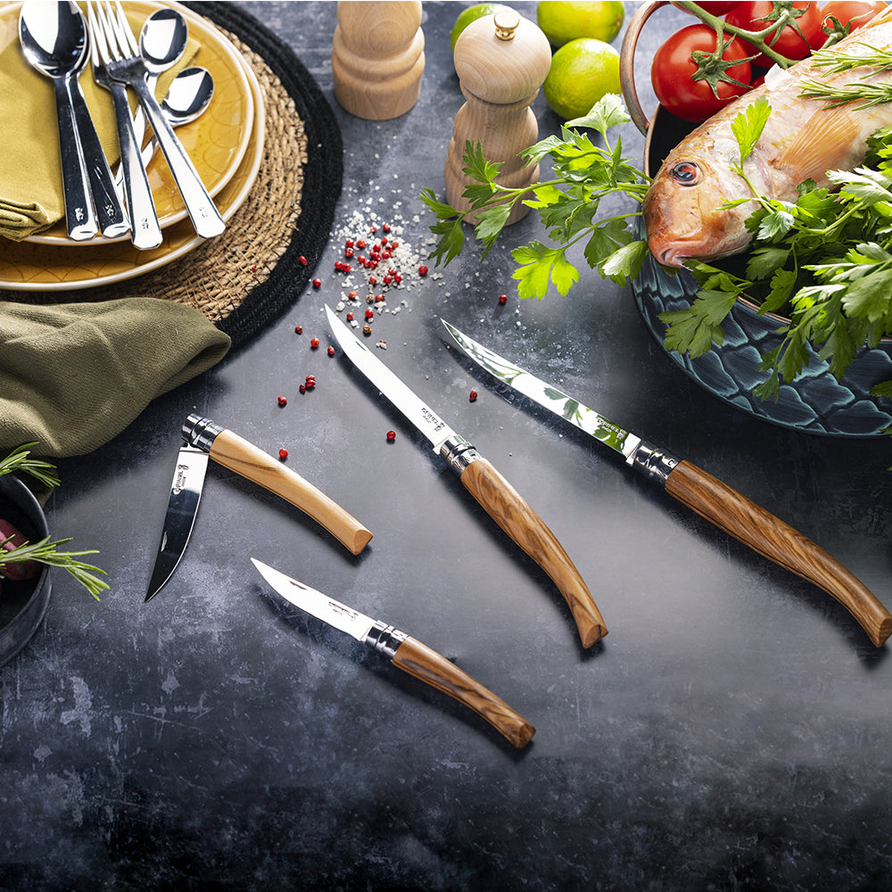 Cuchillo Slim N°15 Opinel Olivo