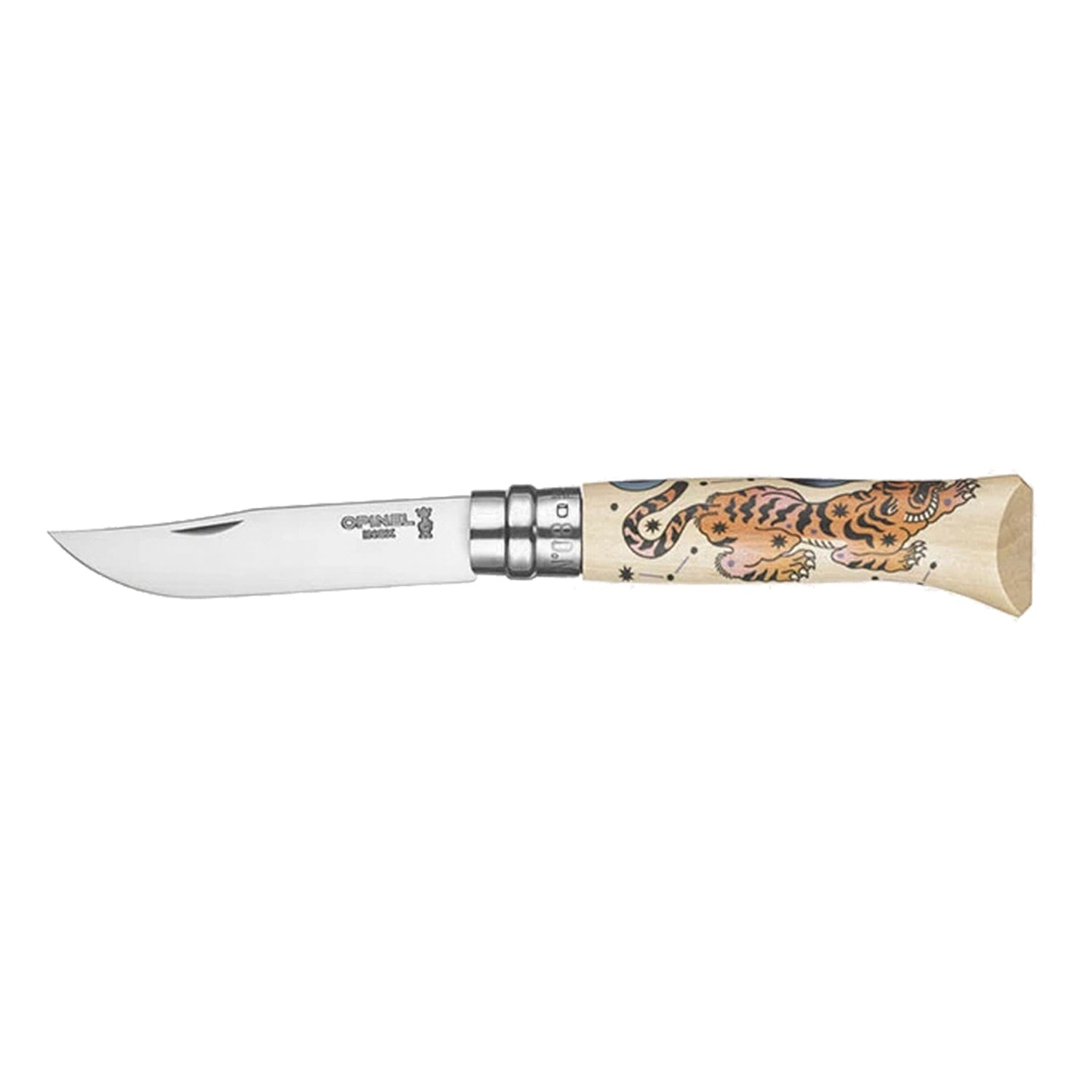 Cuchillo N°8 de acero inoxidable Cosmos Dalkhafine