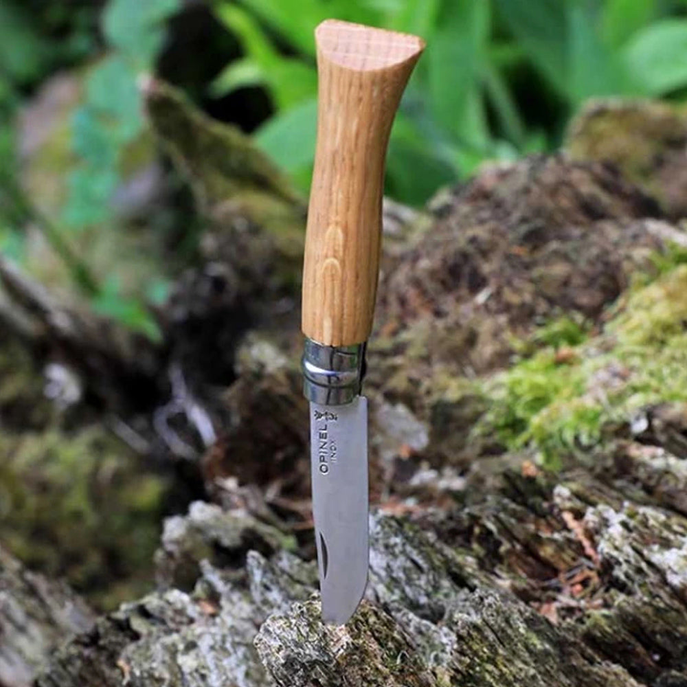 Cuchillo opinel N°08 mango de roble