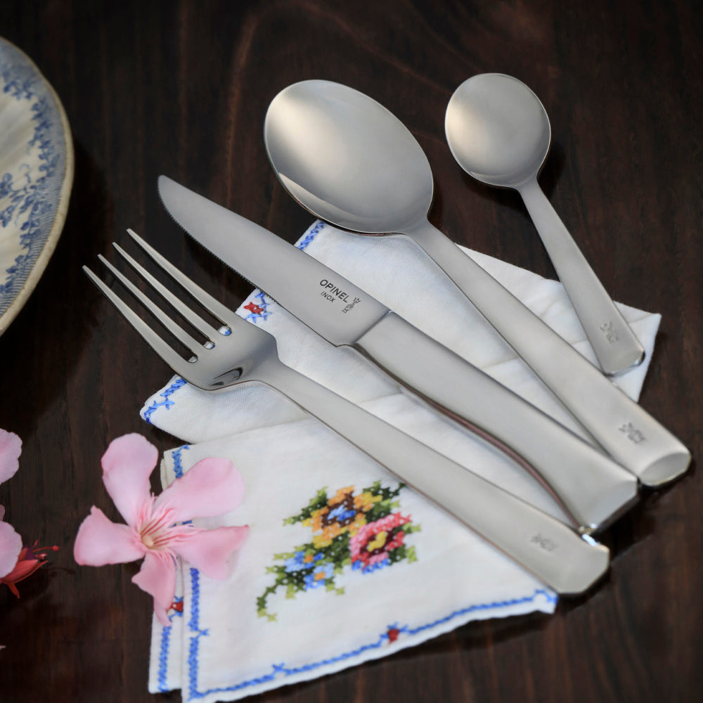 Juego Cubiertos Opinel Perpetue - 16 unidades