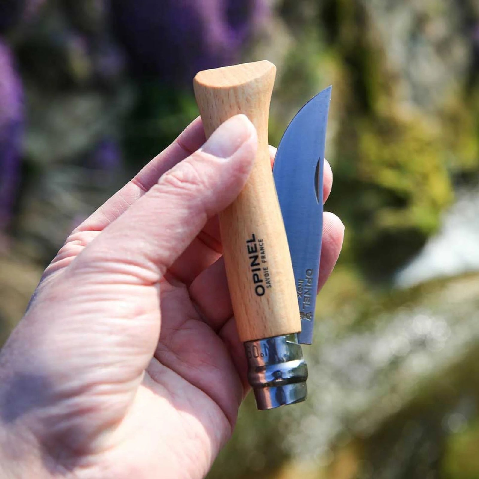 Cuchillo Opinel N°9 de acero inoxidable