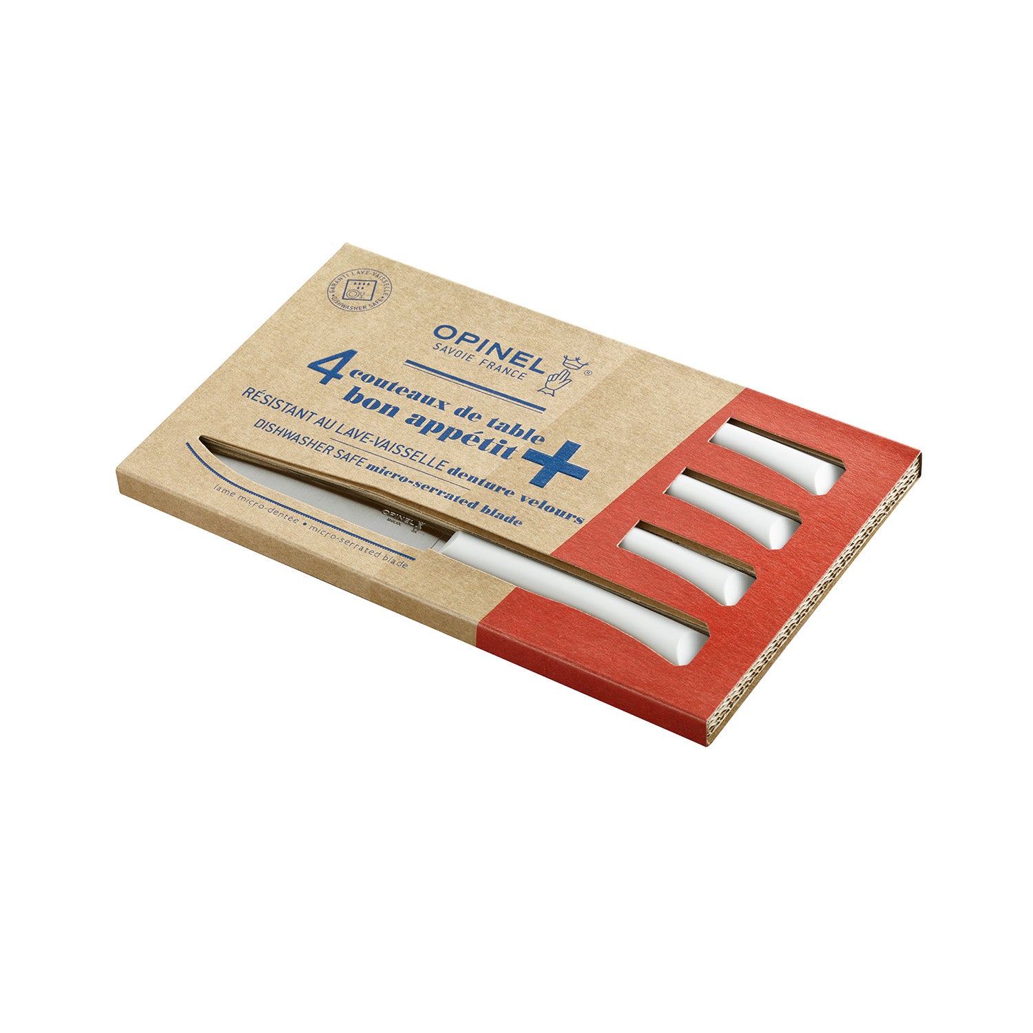 Set x4 Bon Appétit Plus Opinel Nube