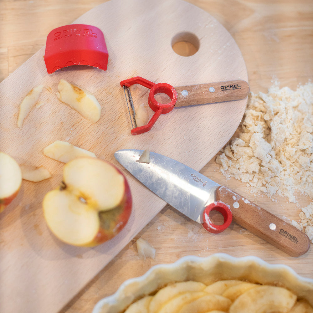 Cuchillo Opinel Chef con protector de dedos