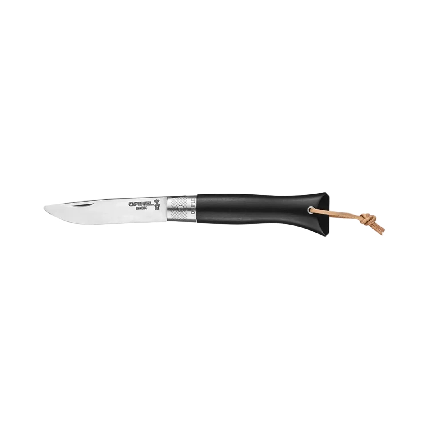 Cuchillo Opinel Neo N°6 de acero inoxidable Opiflex ébano