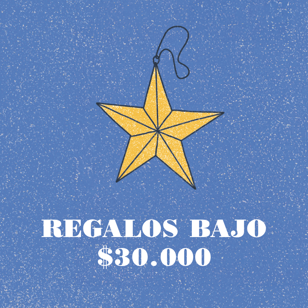 Regalos bajo $30.000