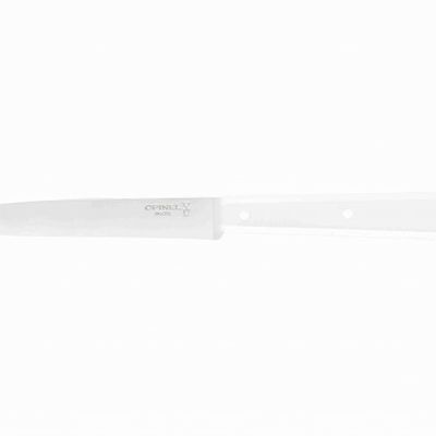 Cuchillo Opinel de mesa Bon Appetit blanco