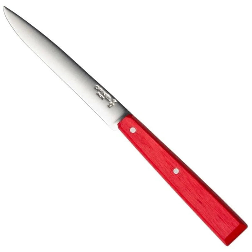 Cuchillo Opinel de mesa Bon Appetit rojo