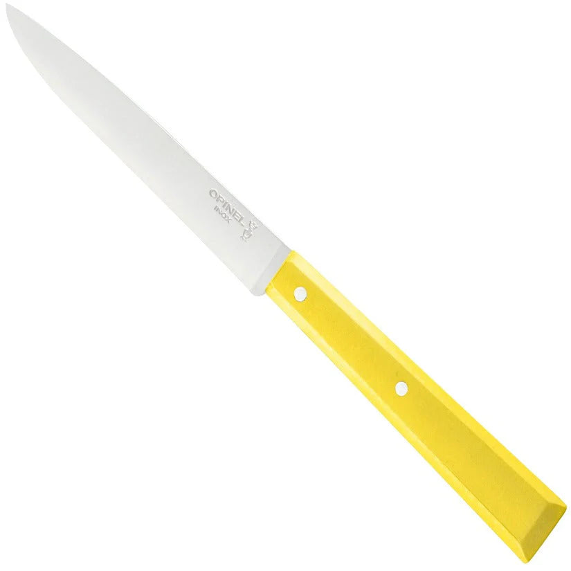 Cuchillo Opinel de mesa Bon Appetit amarillo