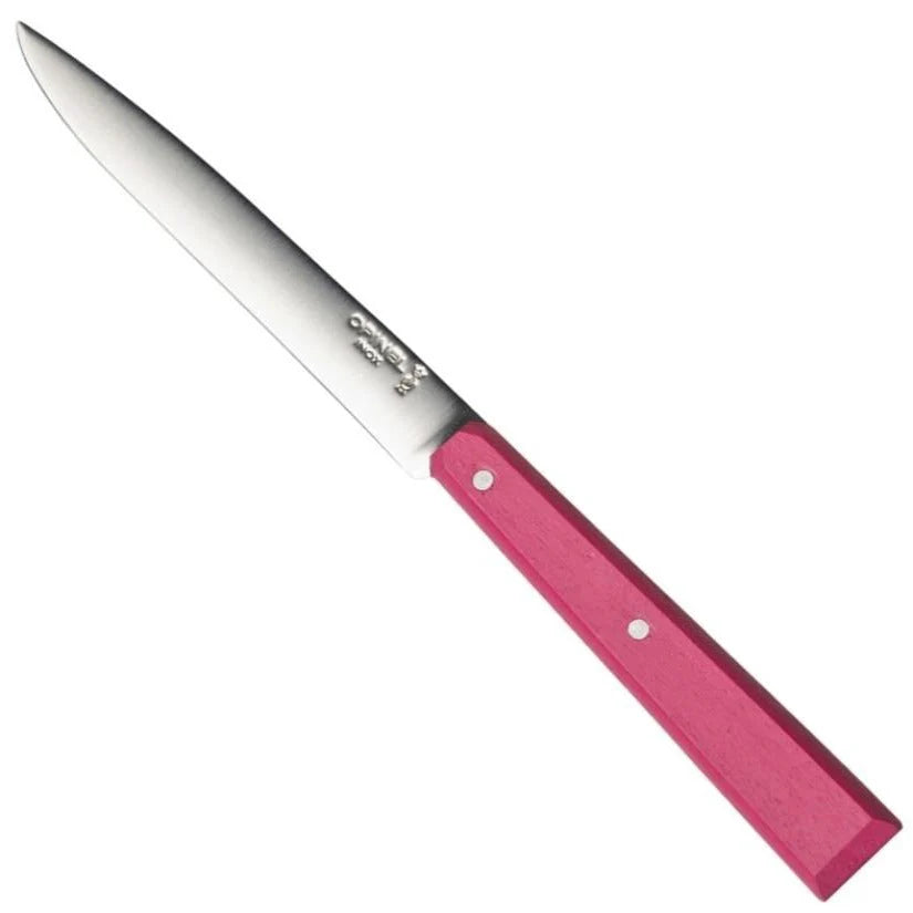 Cuchillo Opinel de mesa Bon Appetit fucsia