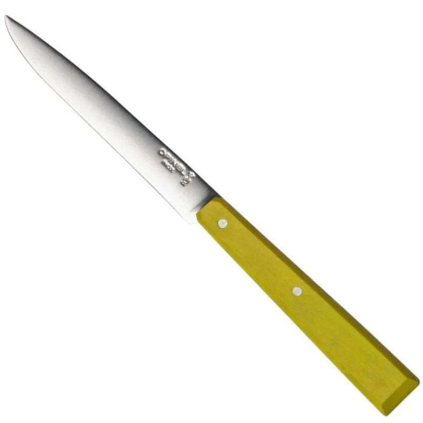 Cuchillo Opinel de mesa Bon Appetit verde limon