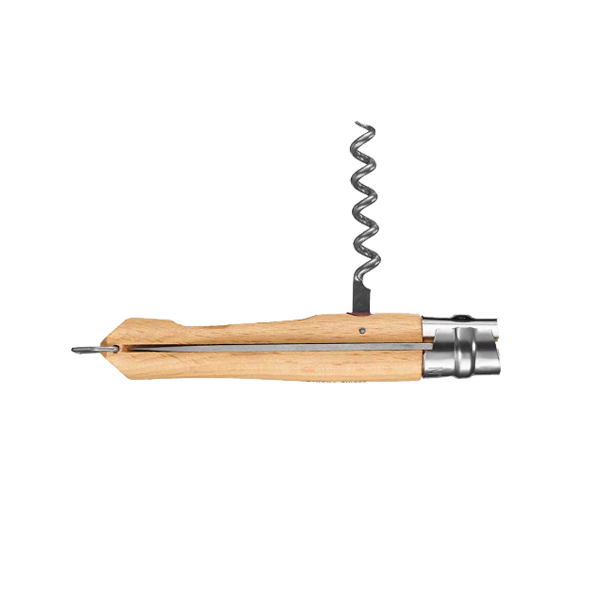Cuchillo Opinel N°10 Abrebotellas con Sacacorchos