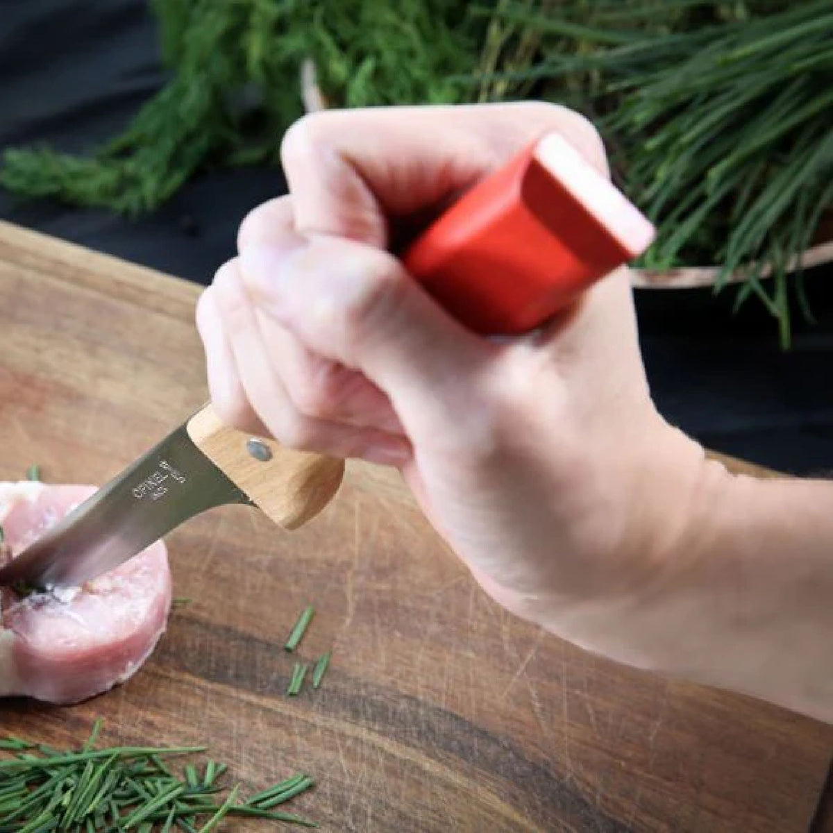 Cuchillo para carne N°122 POP rojo