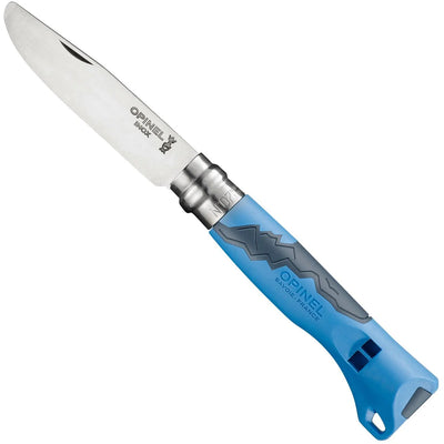 Cuchillo Opinel N°7 outdoor niños azul