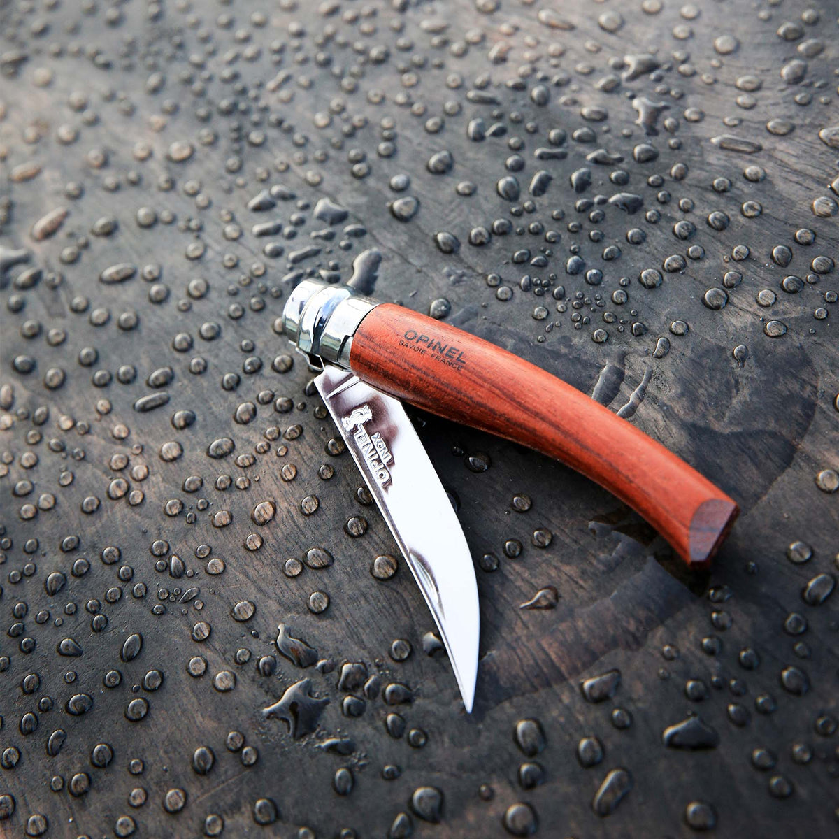 CUCHILLO OPINEL N°08 SLIM PALO ROJO