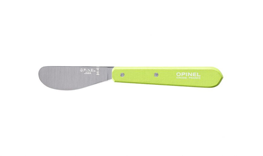 Cuchillo Opinel N°117 mantequilla verde limon