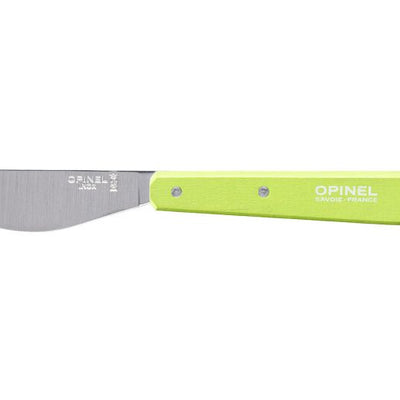 Cuchillo Opinel N°117 mantequilla verde limon