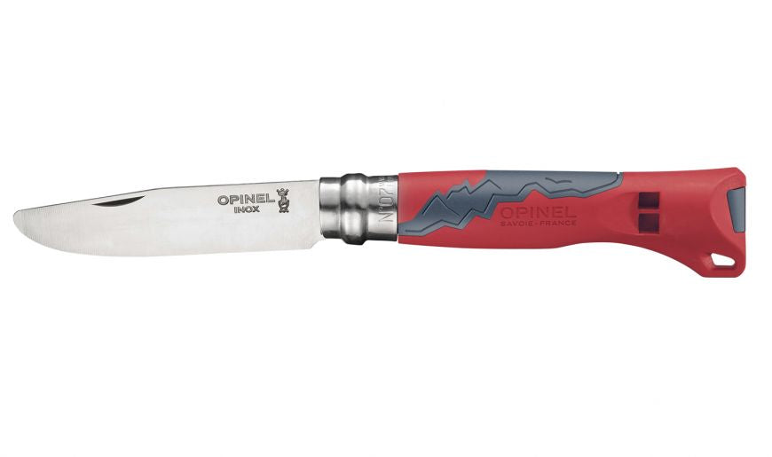 Cuchillo Opinel N°7 Outdoor niños rojo