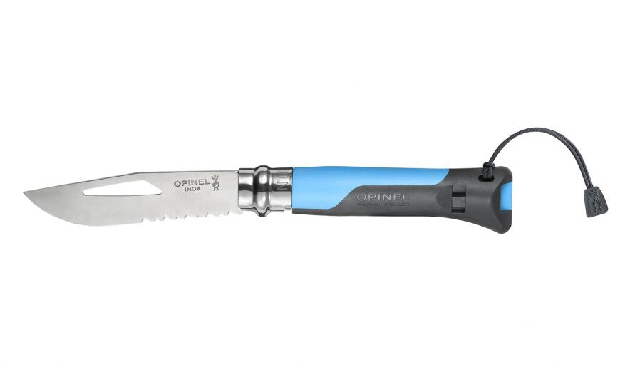 Cuchillo Opinel N°8 outdoor azul