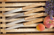 Cuchillos Opinel N°125 Mesa Olivo - 4 unidades