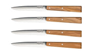 Cuchillos Opinel N°125 Mesa Olivo - 4 unidades