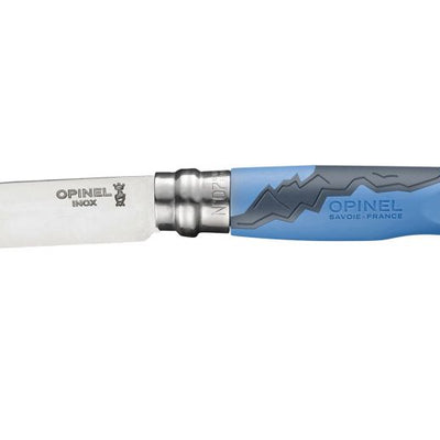 Cuchillo Opinel N°7 outdoor niños azul