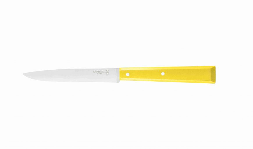 Cuchillo Opinel de mesa Bon Appetit amarillo