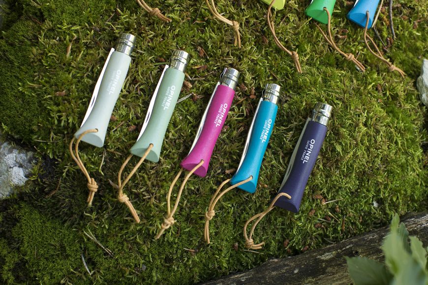 Cuchillo Opinel N°6 Trekking turquesa