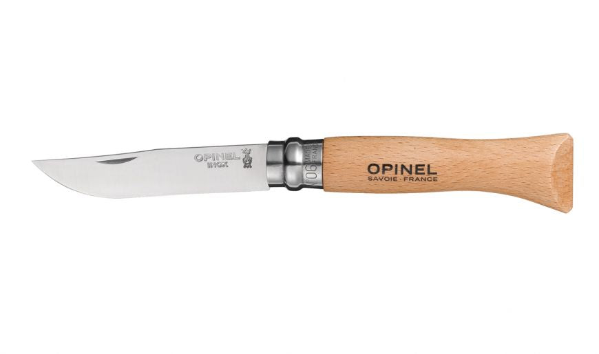 Cuchillo Opinel N°6 de acero inoxidable