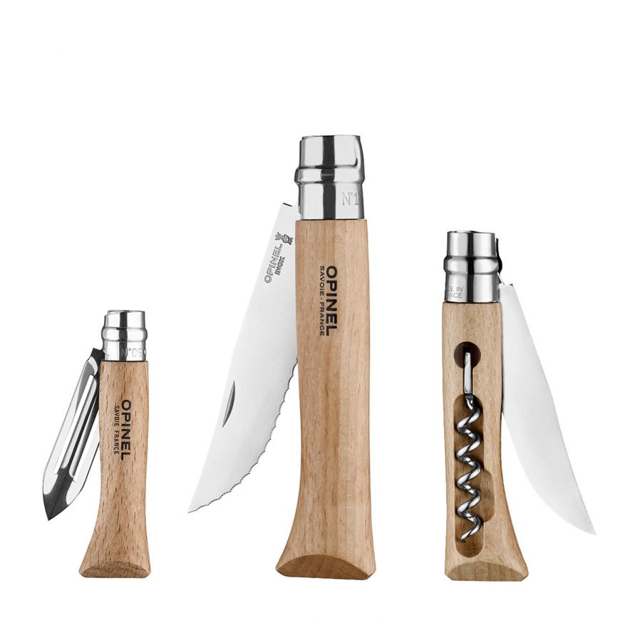 Pack Opinel de cocina nomada