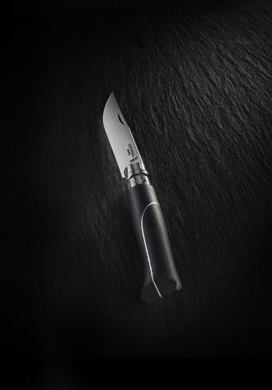 Cuchillo Opinel N°8 ebano negro