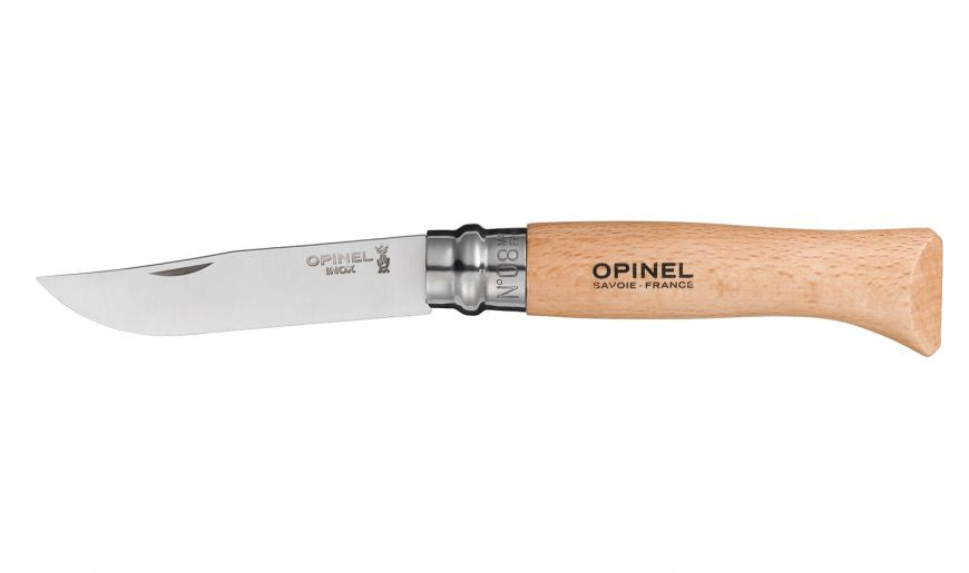 Cuchillo Opinel N°8 de acero inoxidable