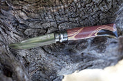 Cuchillo Opinel N°8 mango de maderas africanas