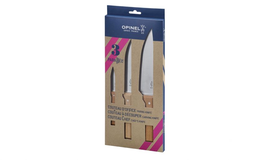 Cuchillos Opinel de cocina - 3 unidades