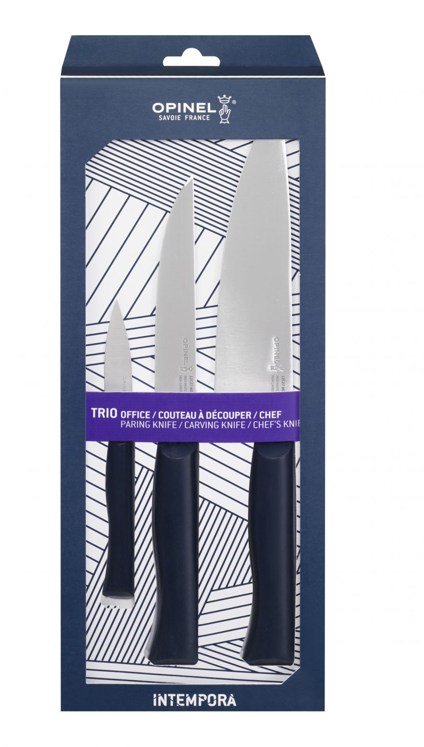 Cuchilos Opinel Trio Intempora