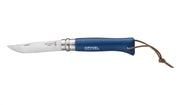 Cuchillo Opinel N°8 Trekking azul con funda