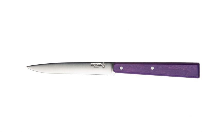 Cuchillo Opinel de mesa Bon Appetit morado