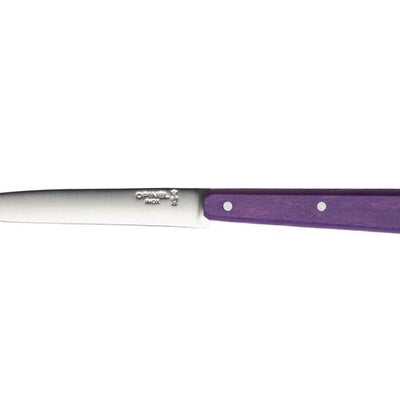 Cuchillo Opinel de mesa Bon Appetit morado