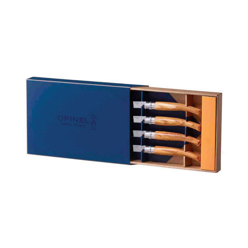 Cuchillos Opinel Table Chic Olivo