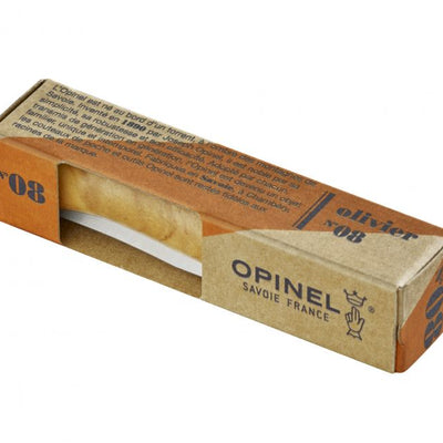 Cuchillo Opinel N°8 mango de olivo