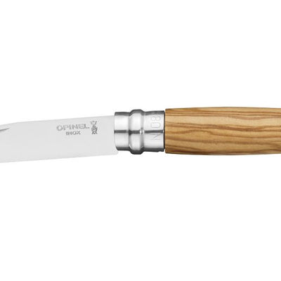 Cuchillo Opinel N°8 mango de olivo