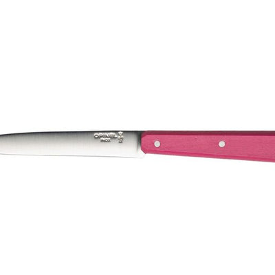 Cuchillo Opinel de mesa Bon Appetit fucsia