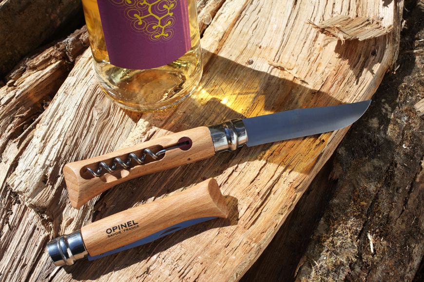Cuchillo Opinel N°10 sacacorchos