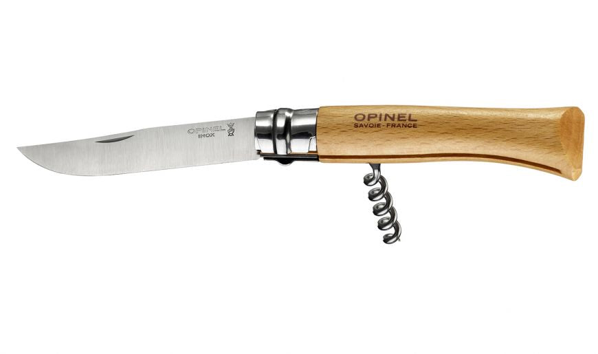 Cuchillo Opinel N°10 sacacorchos