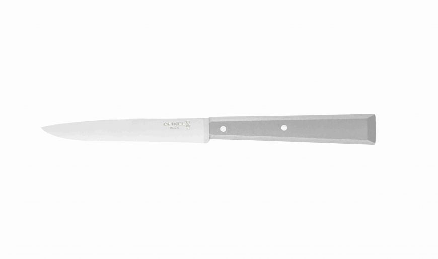 Cuchillo Opinel de mesa Bon Appetit gris