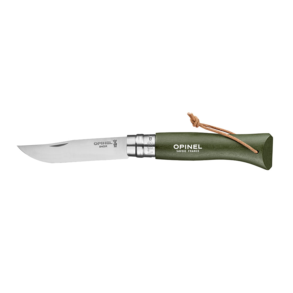 Cuchillo Opinel N°8 Trekking verde oscuro
