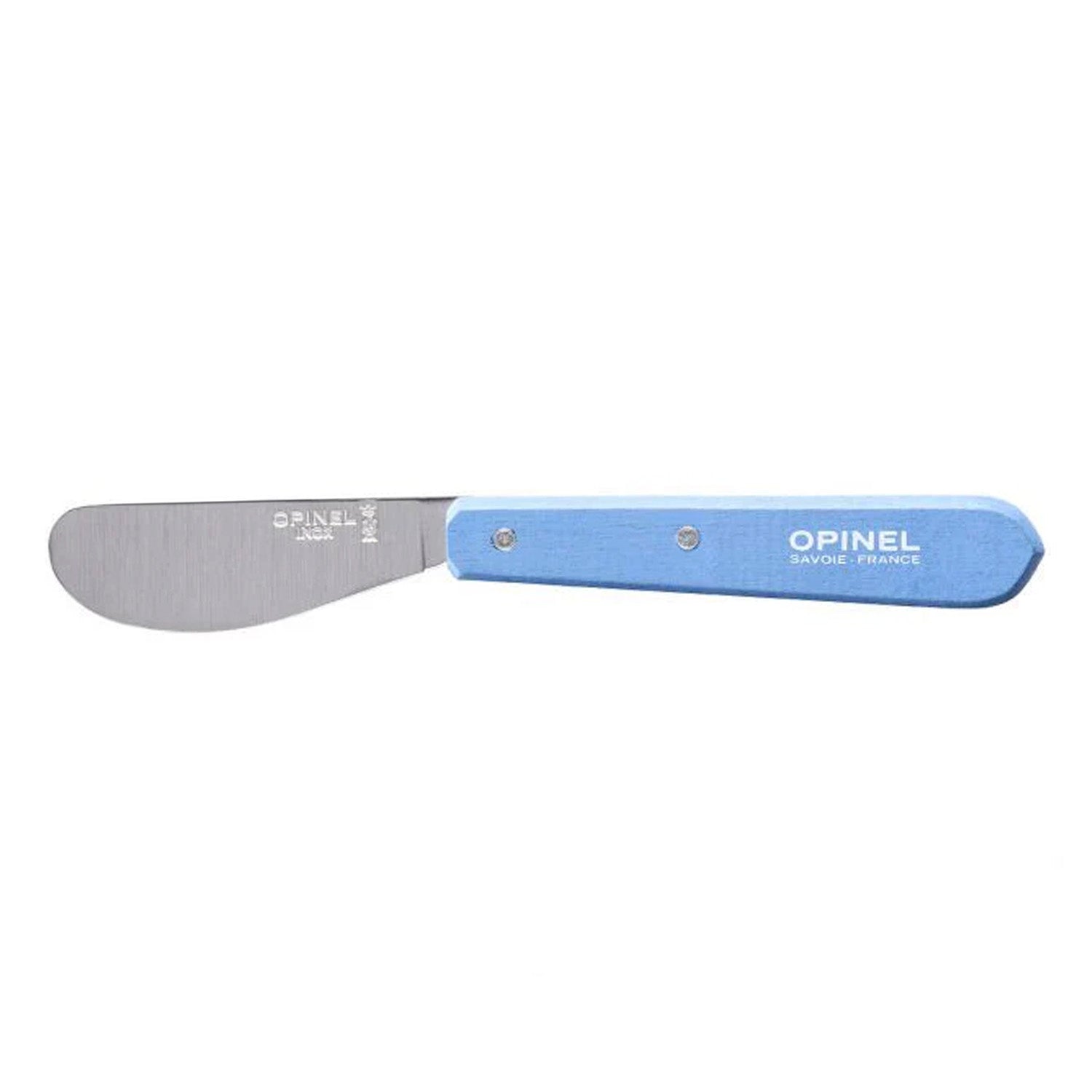 Cuchillo Opinel N°117 mantequilla celeste