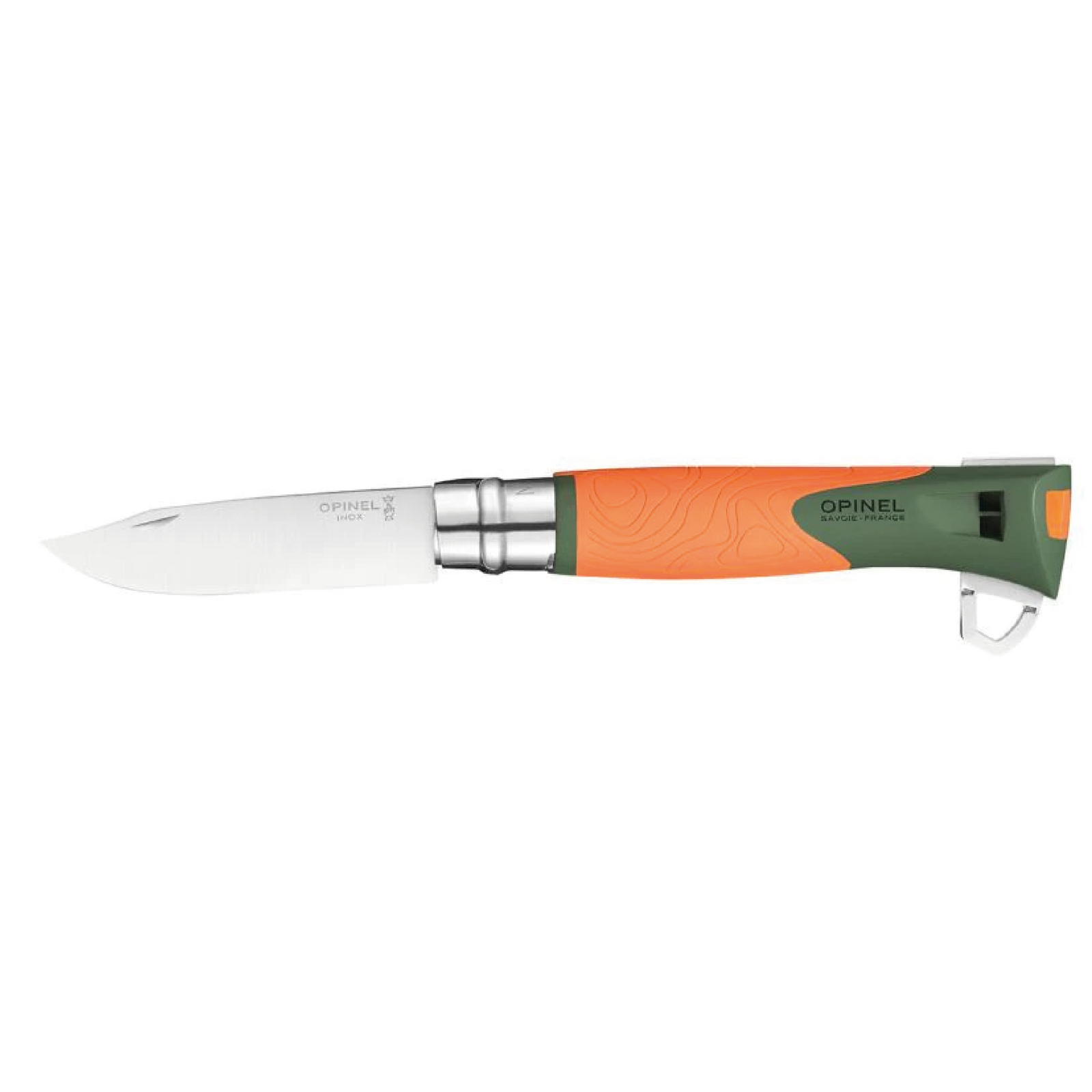 Cuchillo Opinel N°12 explorer naranjo