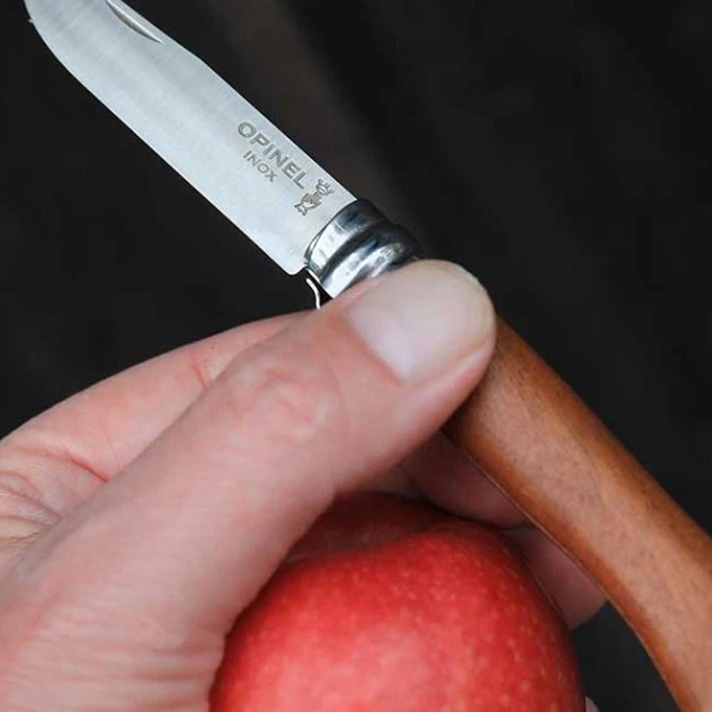 Cuchillo Opinel N°8 mango de nogal